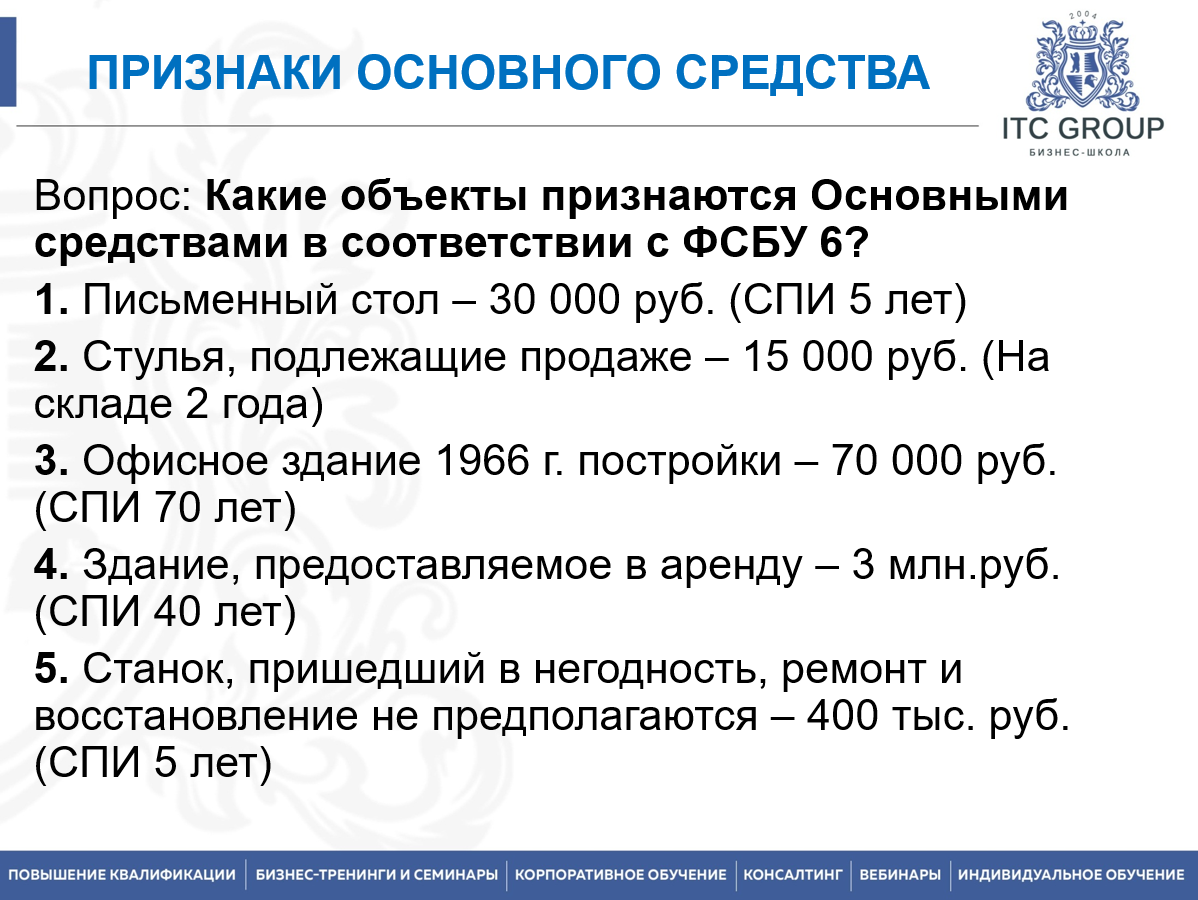 7-8 июня 2023 года прошло обучение по теме "Основные средства. Учет основных средств. Налогообложение основных средств"