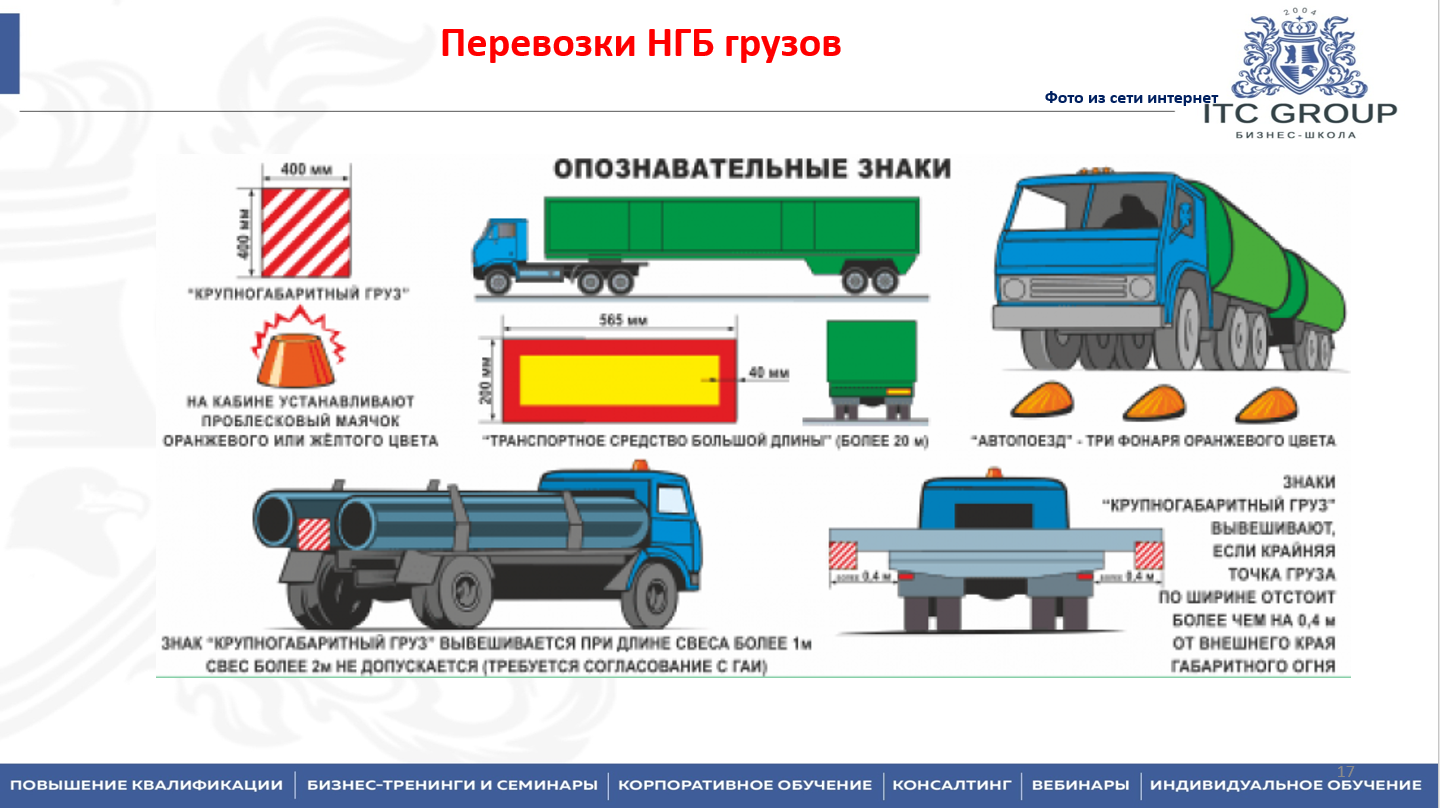 16 марта 2025 года прошёл семинар на тему "Перевозка крупногабаритных и опасных грузов"